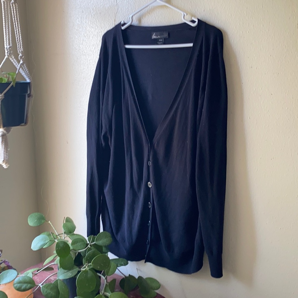 Lane bryant button down cardigan